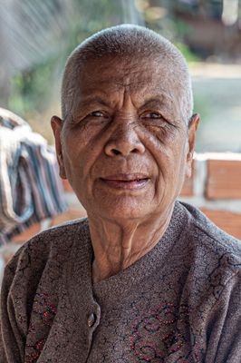 Grandmother, Cham Ethnic Minority