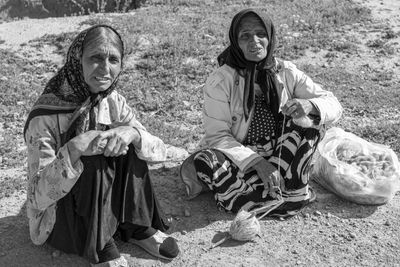 Qashqai Women Spinning Wool