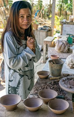 Potter, Laos Disabled Women's Workshop