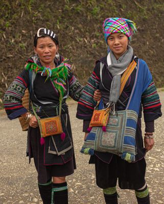 Hmong Schoolgirls