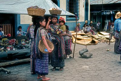 Tz'utujil Mayan Women Shopping