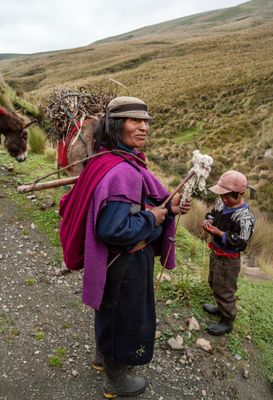 Quechua Shepherding Family