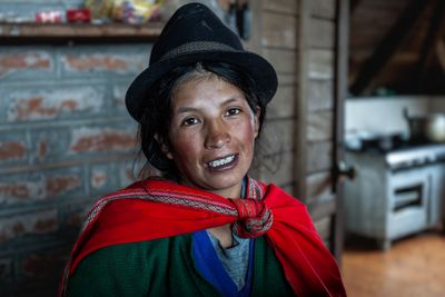 Quechua Mother with Star Teeth