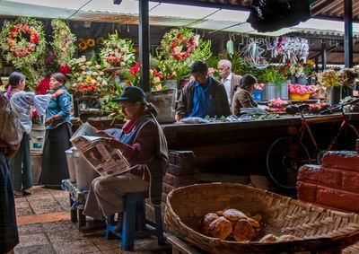 In the Flower Market