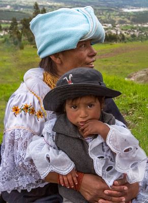 Quechua Mother and Child