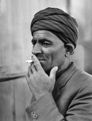 Kurdish Man, Smoking