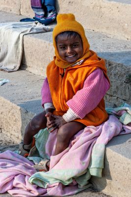 Bathing in the Ganges