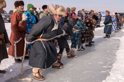 Ice Festival Ulaan Nuur