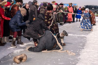 Ice Festival Ulaan Nuur