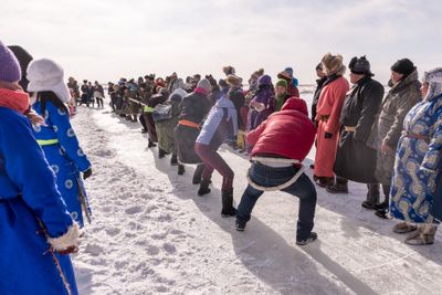Ice Festival Ulaan Nuur