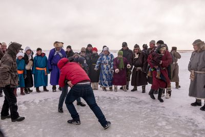 Ice Festival Ulaan Nuur