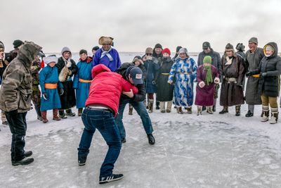 Ice Festival Ulaan Nuur
