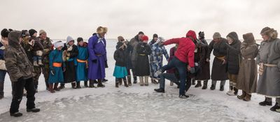 Ice Festival Ulaan Nuur
