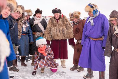 Ice Festival Ulaan Nuur