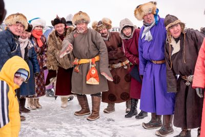 Ice Festival Ulaan Nuur