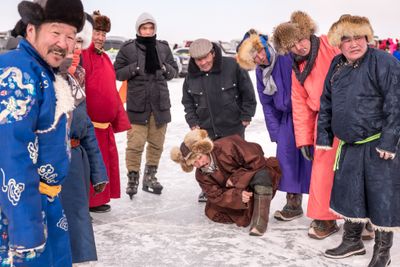 Ice Festival Ulaan Nuur
