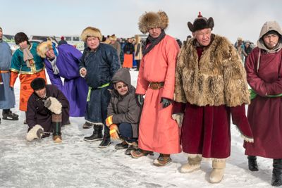 Ice Festival Ulaan Nuur