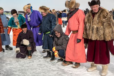 Ice Festival Ulaan Nuur