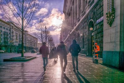 Street Scenes in Moscow