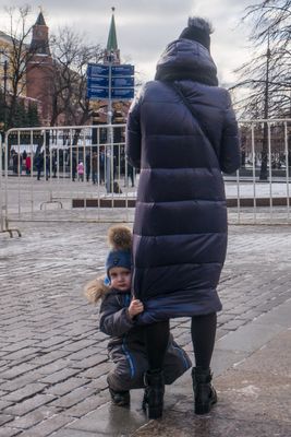 Street Scenes in Moscow
