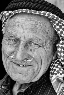 Guard at Qasr al-Azraq, Jordan