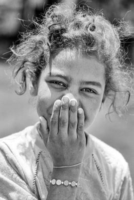Giggles, Palestinian Refugee Camp