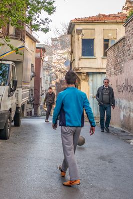 Old Houses and Street Soccer