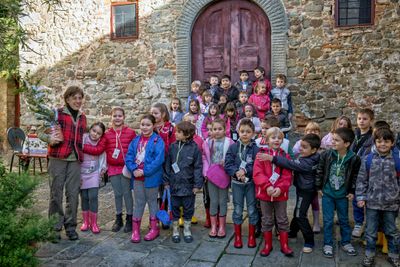 Carla with School Class