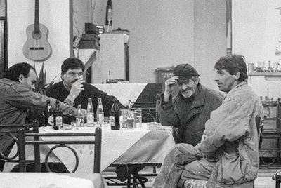 The Gang at Johnny's