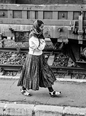 Walking to the Train
