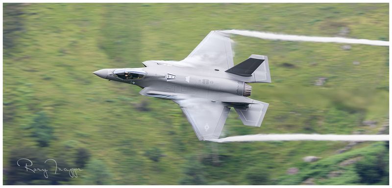 F 35 A from Yr Allt