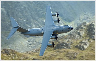 A400M in the Ogwen Valley