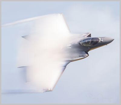 Wing fluff from an F35A