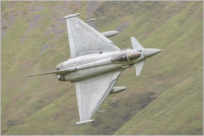 Mach loop. Low flying in Wales