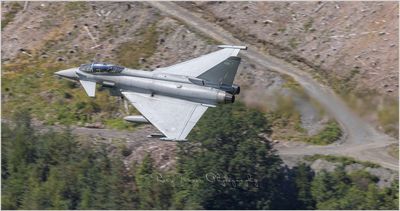 Mach loop. Low flying in Wales