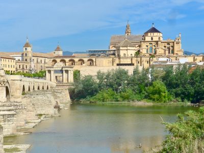 Mezquita from Bridge⁩