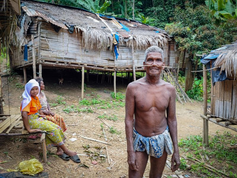 20230716-Pak Terajam, headman of the village