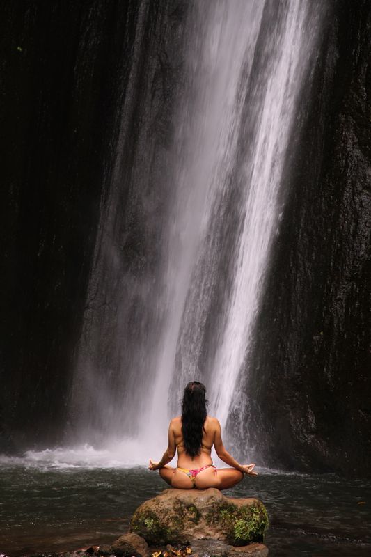 Striking A Pose In Bali (1of2)