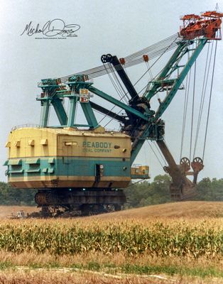 Peabody Coal Company Bucyrus Erie 3850B (River King Mine)