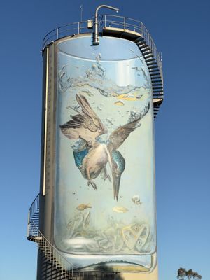 Gulargambone Water Tower Art