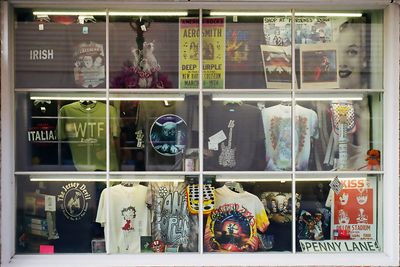T-shirt store - a mandatory yearly stop