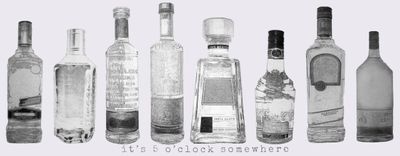 We like to party like that / it's 5 O'clock somewhere