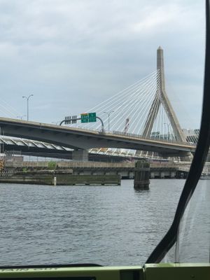Zakim bridge view from the Charles