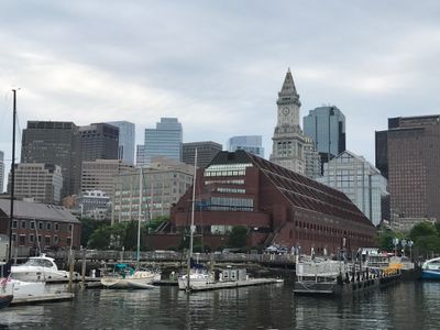 Boston view from water