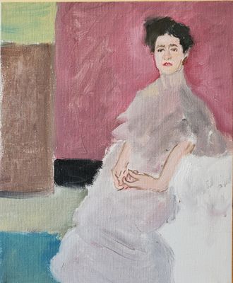 After Klimt's Portrait of Fritza Riedler