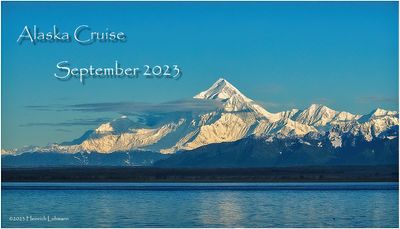 Alaska Cruise September 2023