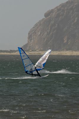 Dueling Wind Surfers