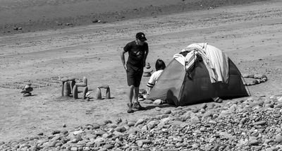 Stonehenge on the Beach