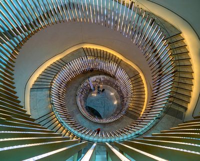 Looking Down LED Chandelier