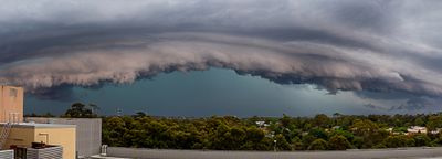 Mean Storm Cell Approaching
